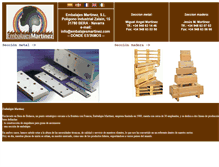 Tablet Screenshot of embalajesmartinez.com
